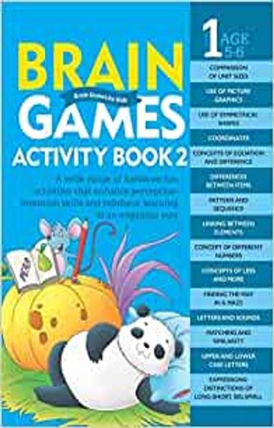 Activity Book : Brain Games for Kids : Brain Games Activity Book Level 1 : Book-2