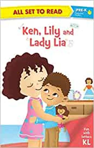 All set to Read- Fun with Letters KL- Ken, Lily and Lady Lia-READERS