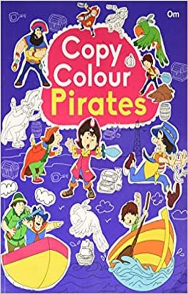 Colouring book : Copy Colour Pirates (Colouring book for kids)