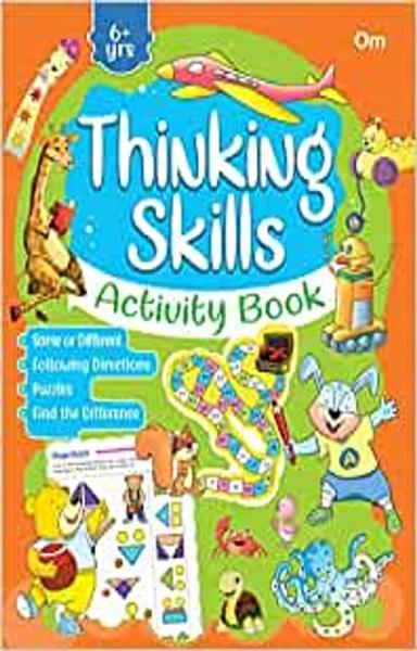 Thinking Skills Activity Book- Colourful activities for kids - shabd.in